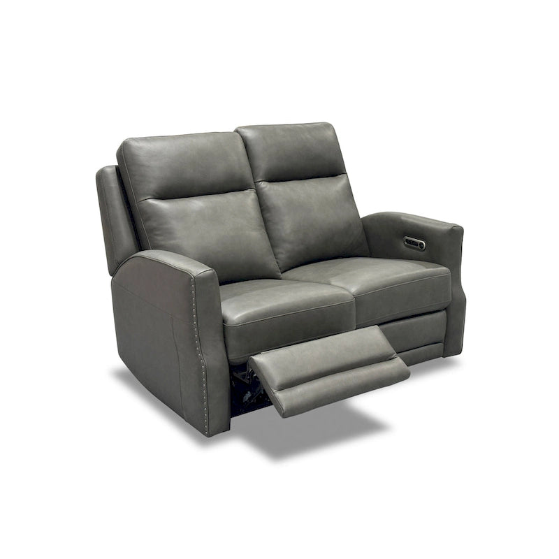 Causeuse inclinable électrique Maxwellton Cedar avec appuie-tête et support lombaire motorisés Flexsteel - 56 x 42 x 39