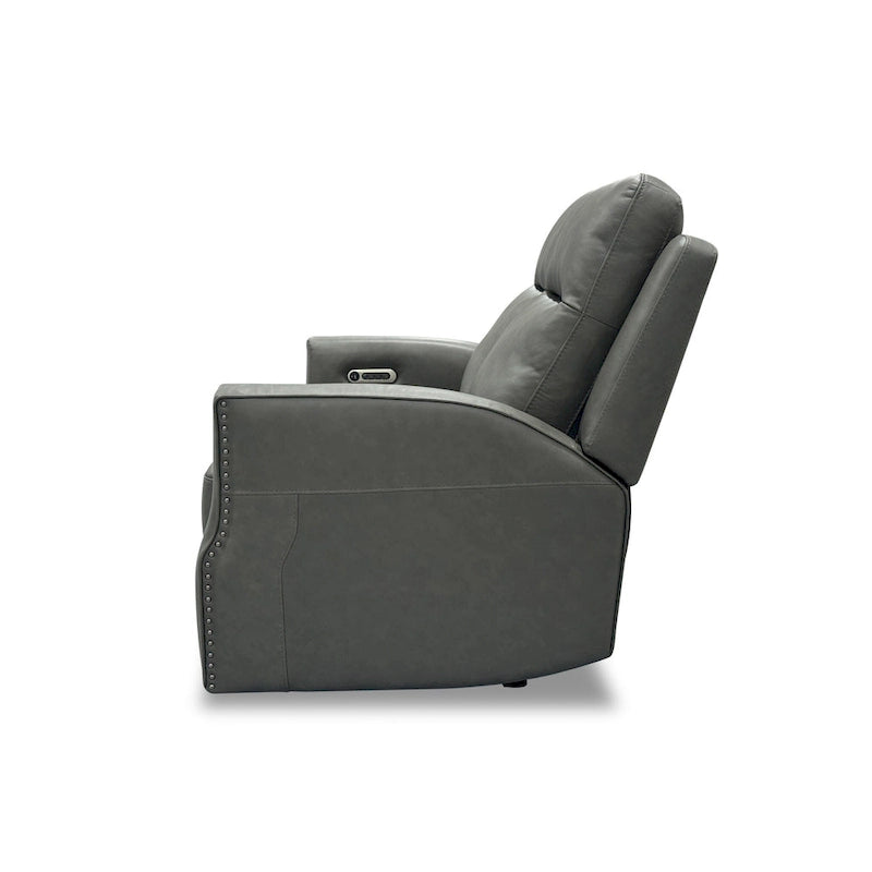 Causeuse inclinable électrique Maxwellton Cedar avec appuie-tête et support lombaire motorisés Flexsteel - 56 x 42 x 39
