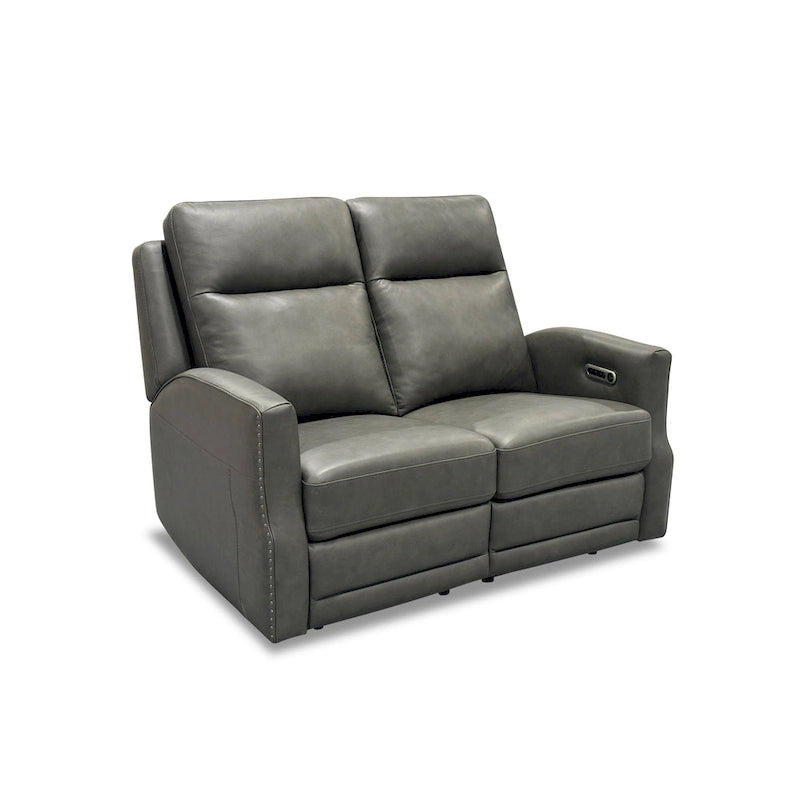 Causeuse inclinable électrique Maxwellton Cedar avec appuie-tête et support lombaire motorisés Flexsteel - 56 x 42 x 39