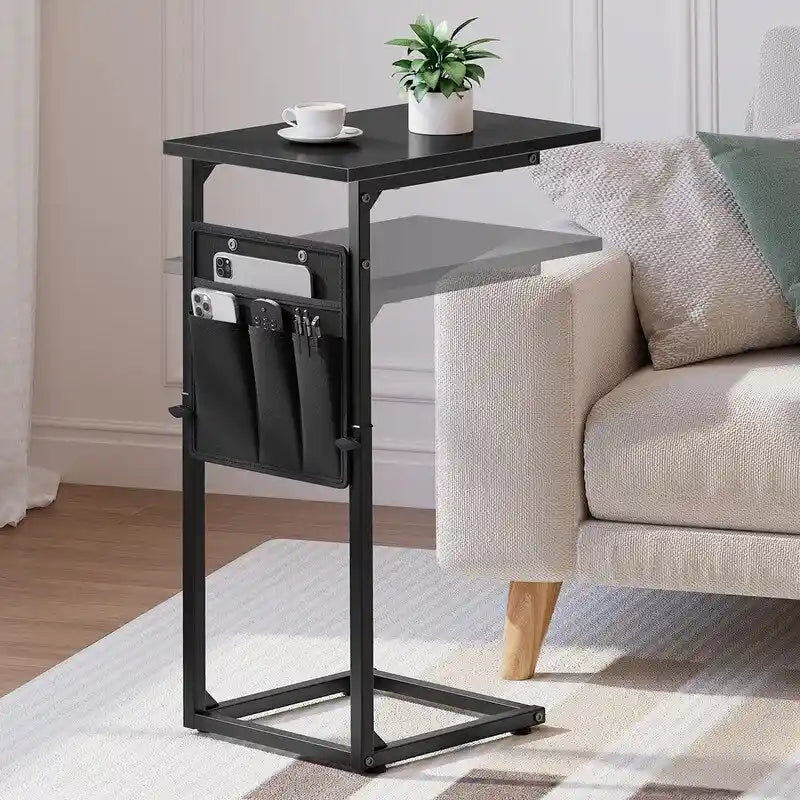 Table d'appoint en C - 16P x 12L x 33H