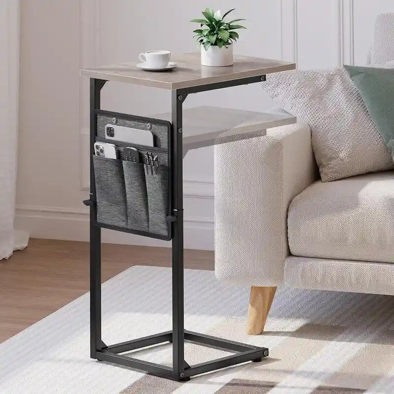 Table d'appoint en C - 16P x 12L x 33H