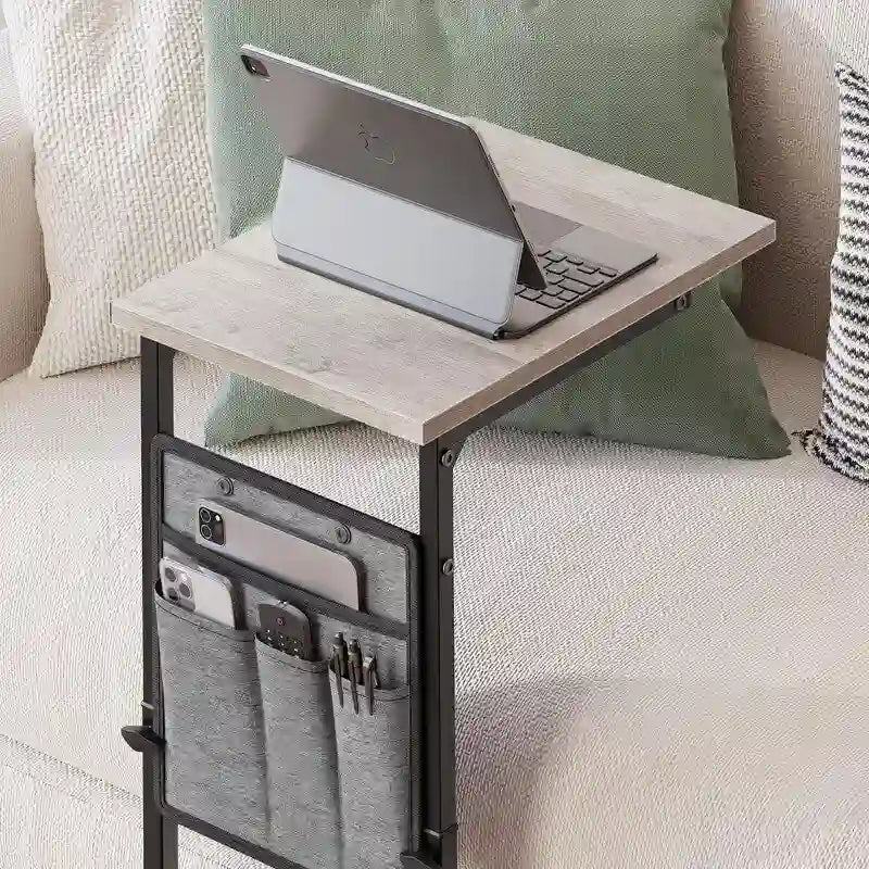 Table d'appoint en C - 16P x 12L x 33H