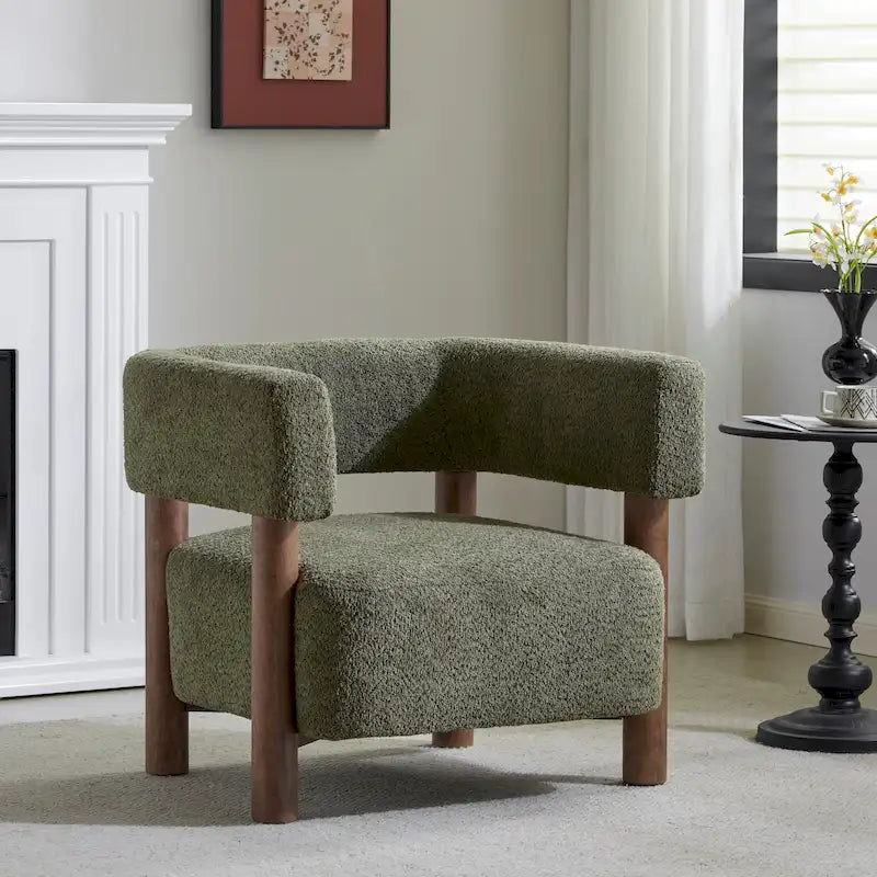 Christopher Knight Home - Fauteuil d'appoint en tissu James pour salon