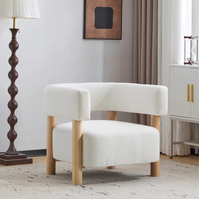 Christopher Knight Home - Fauteuil d'appoint en tissu James pour salon