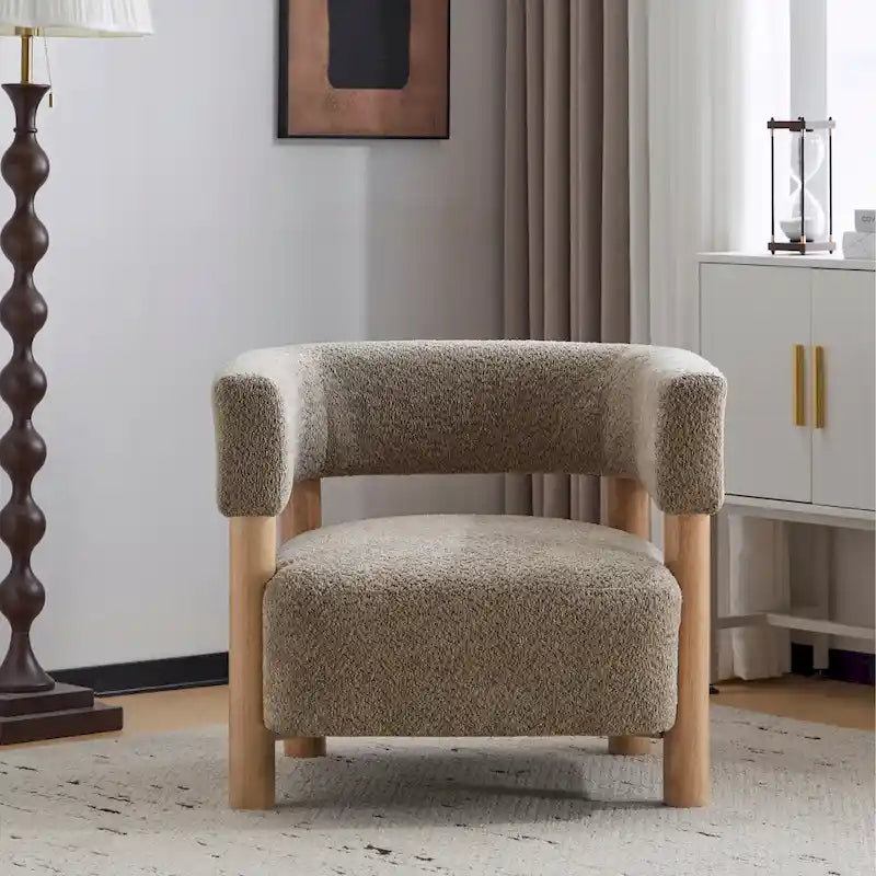 Christopher Knight Home - Fauteuil d'appoint en tissu James pour salon