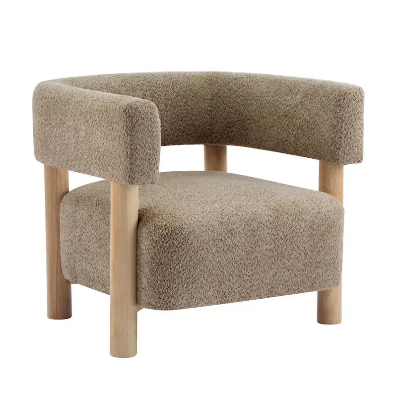 Christopher Knight Home - Fauteuil d'appoint en tissu James pour salon