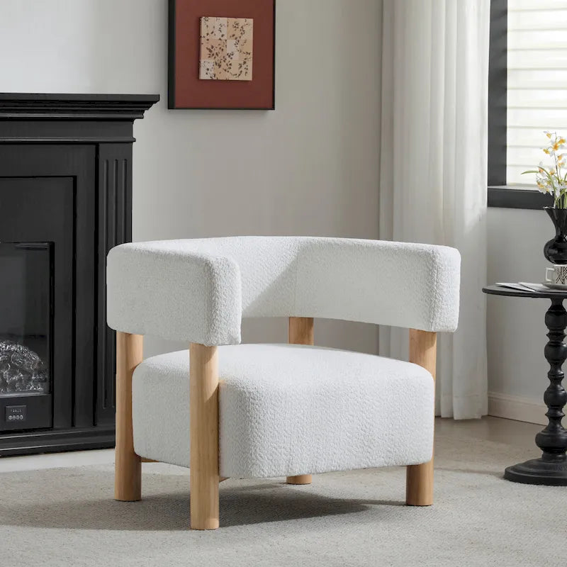 Christopher Knight Home - Fauteuil d'appoint en tissu James pour salon