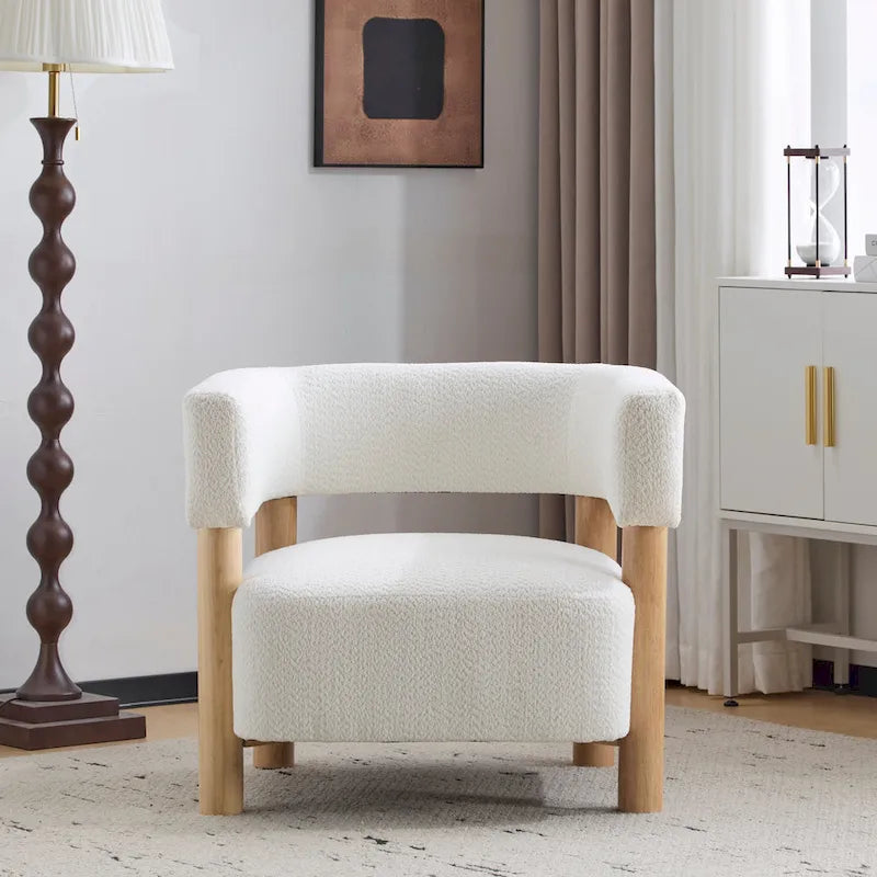 Christopher Knight Home - Fauteuil d'appoint en tissu James pour salon