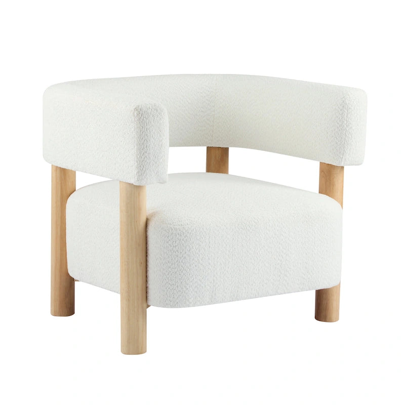 Christopher Knight Home - Fauteuil d'appoint en tissu James pour salon