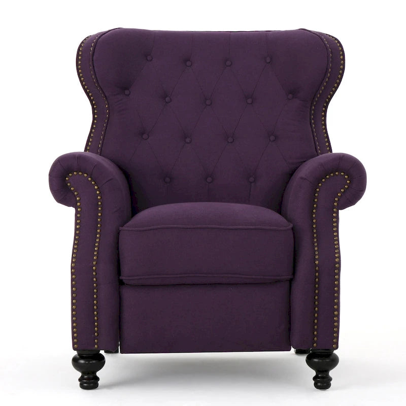 Fauteuil inclinable Roomfitters avec accoudoirs roulés, accentué, profitez d'un confort cocooning
