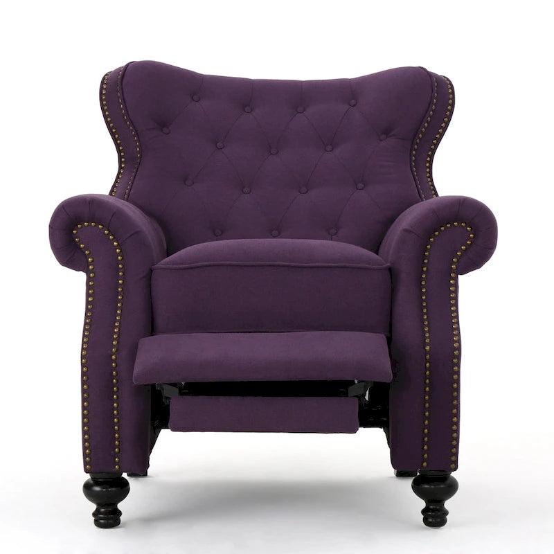 Fauteuil inclinable Roomfitters avec accoudoirs roulés, accentué, profitez d'un confort cocooning