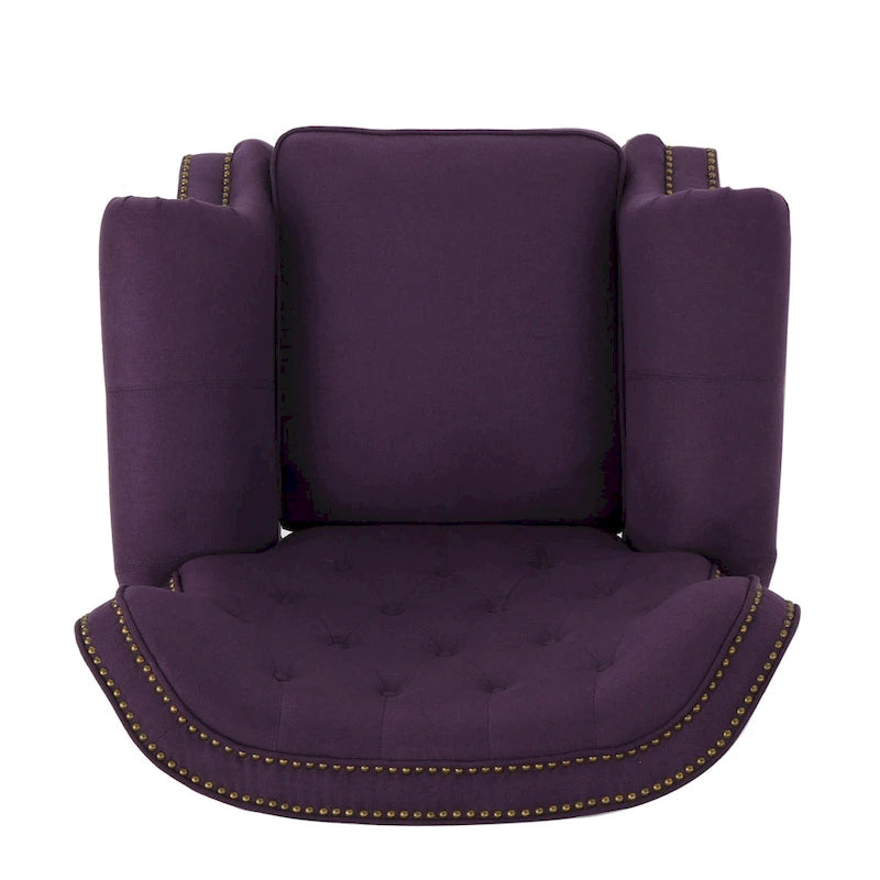 Fauteuil inclinable Roomfitters avec accoudoirs roulés, accentué, profitez d'un confort cocooning