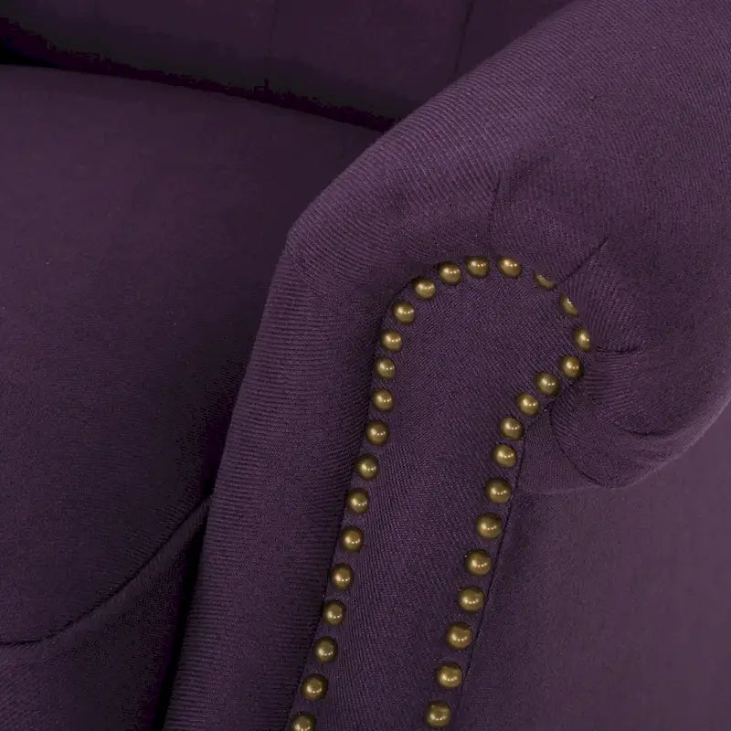 Fauteuil inclinable Roomfitters avec accoudoirs roulés, accentué, profitez d'un confort cocooning