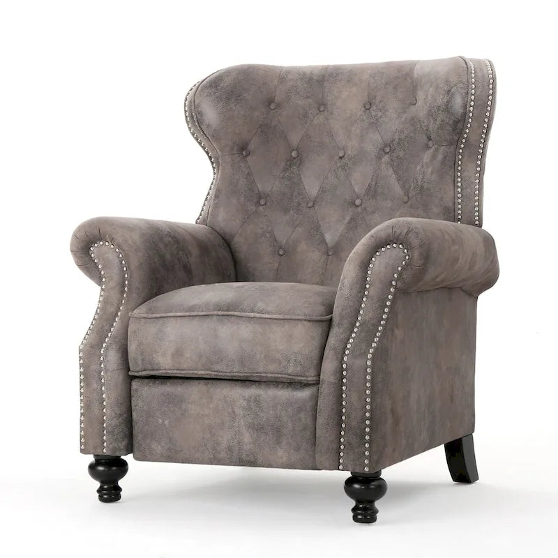 Fauteuil inclinable Roomfitters avec accoudoirs roulés, accentué, profitez d'un confort cocooning