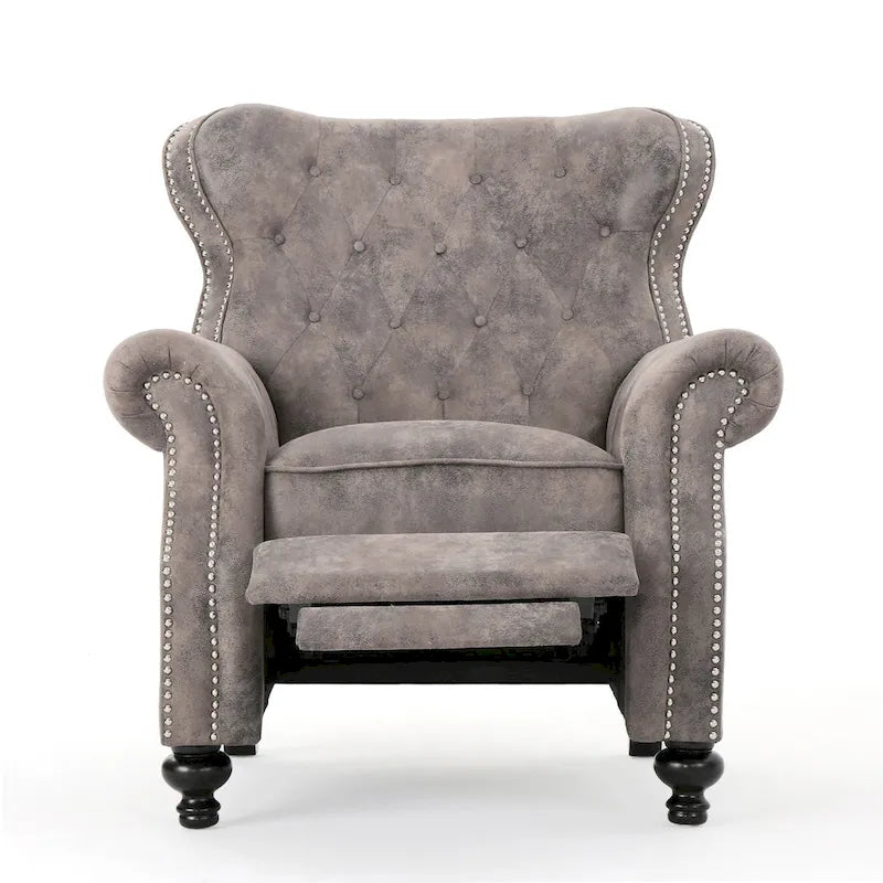 Fauteuil inclinable Roomfitters avec accoudoirs roulés, accentué, profitez d'un confort cocooning