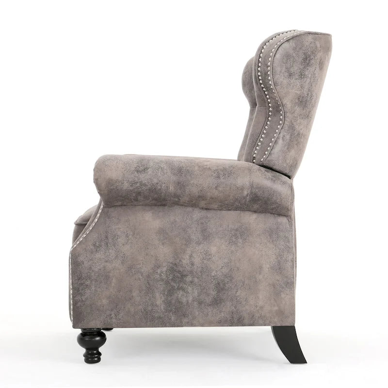 Fauteuil inclinable Roomfitters avec accoudoirs roulés, accentué, profitez d'un confort cocooning