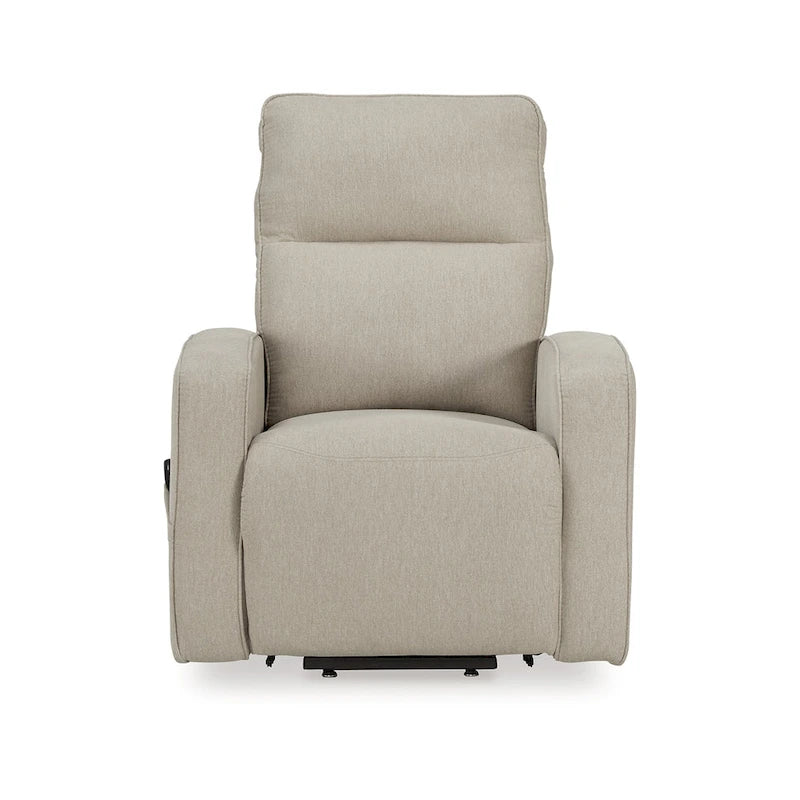 Fauteuil inclinable releveur Lawson, polyester fumé, coussin en mousse
