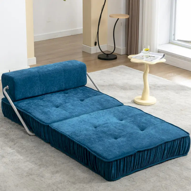 Canapé-lit convertible, fauteuil-lit moderne en chenille