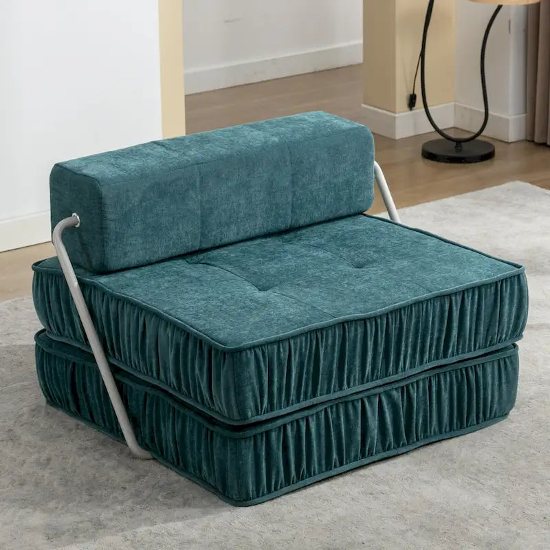 Canapé-lit convertible, fauteuil-lit moderne en chenille