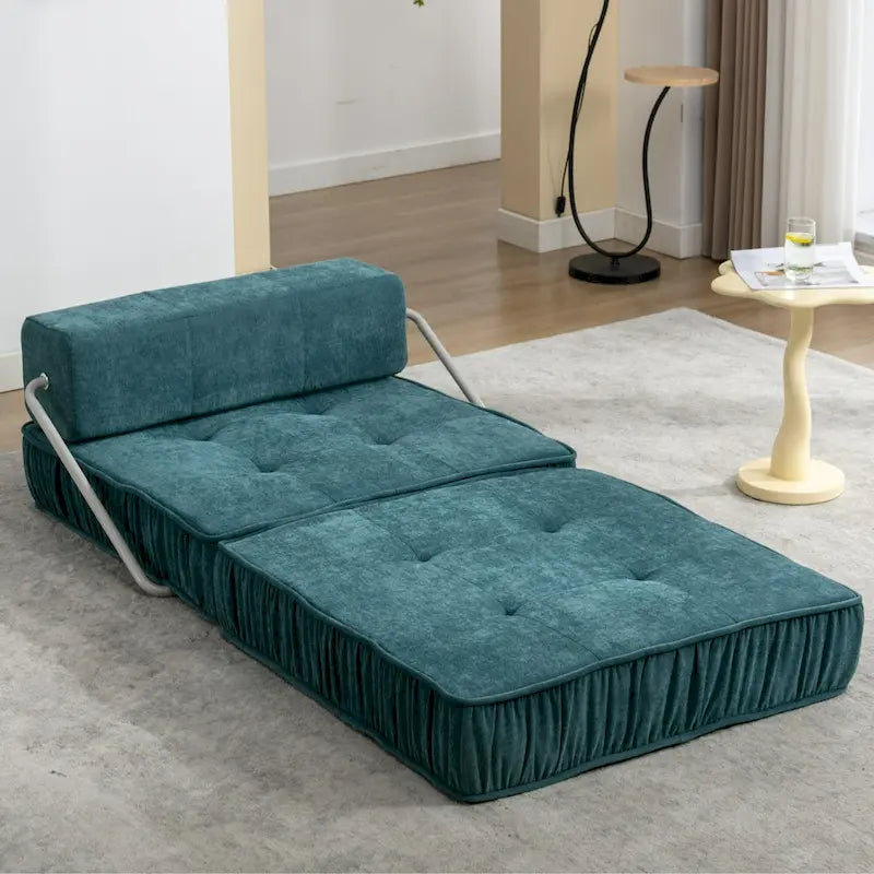 Canapé-lit convertible, fauteuil-lit moderne en chenille
