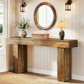 Console rustique de 160 cm de long pour canapé