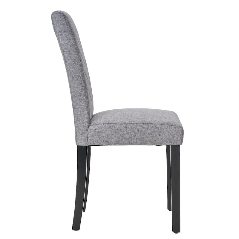 VECELO Lot de 6 chaises de salle à manger rembourrées Parson classiques, chaises de salle à manger modernes 37 Parson