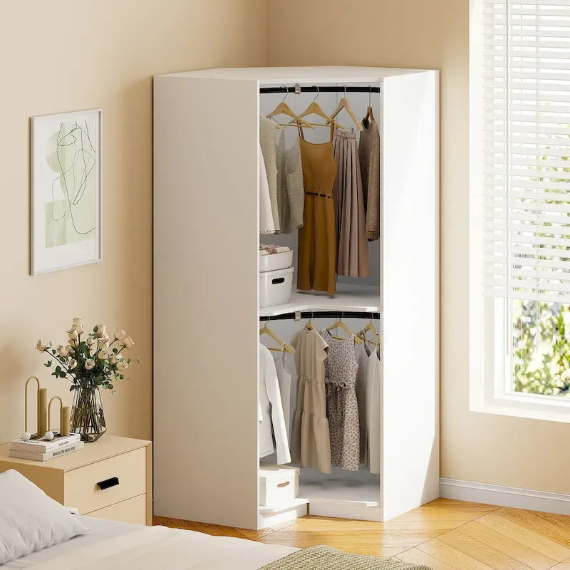 Armoire d'angle Polygon à 2 portes