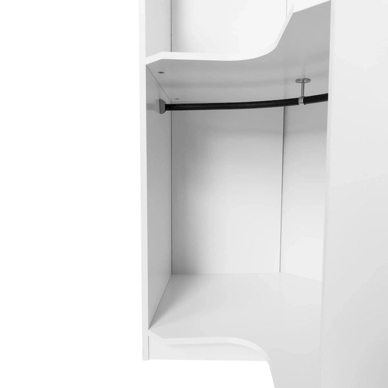 Armoire d'angle Polygon à 2 portes