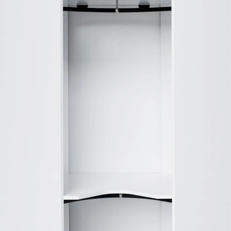 Armoire d'angle Polygon à 2 portes