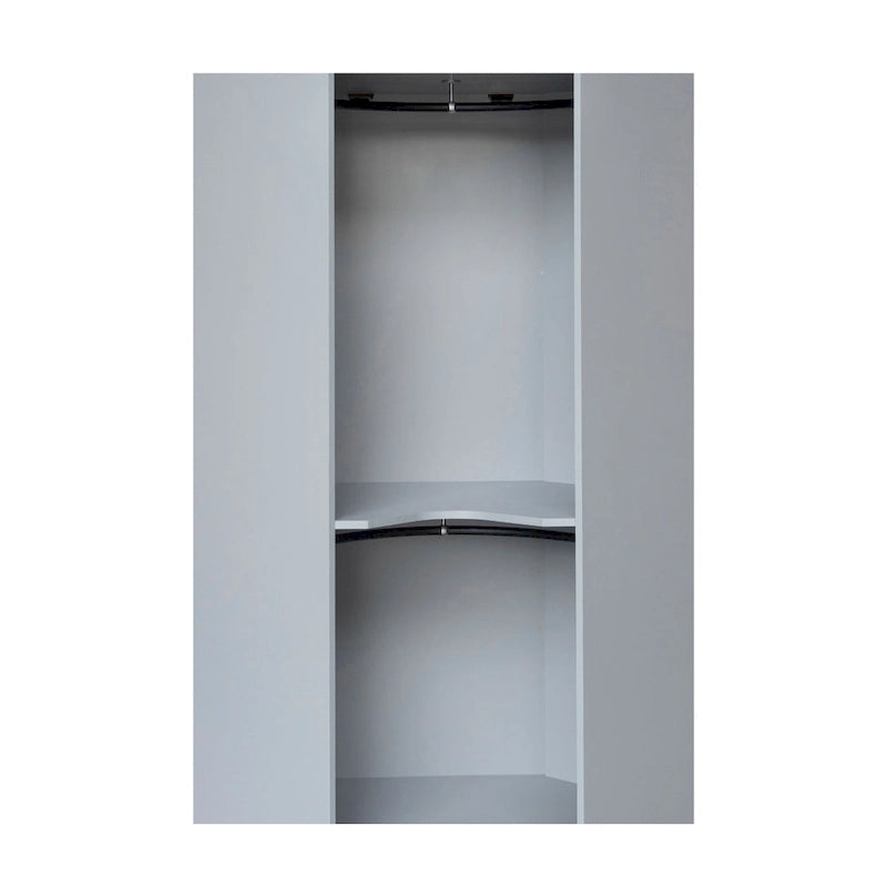 Armoire d'angle Polygon à 2 portes