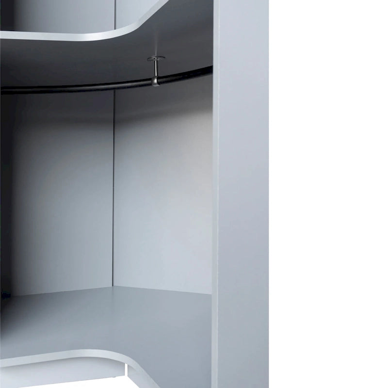 Armoire d'angle Polygon à 2 portes