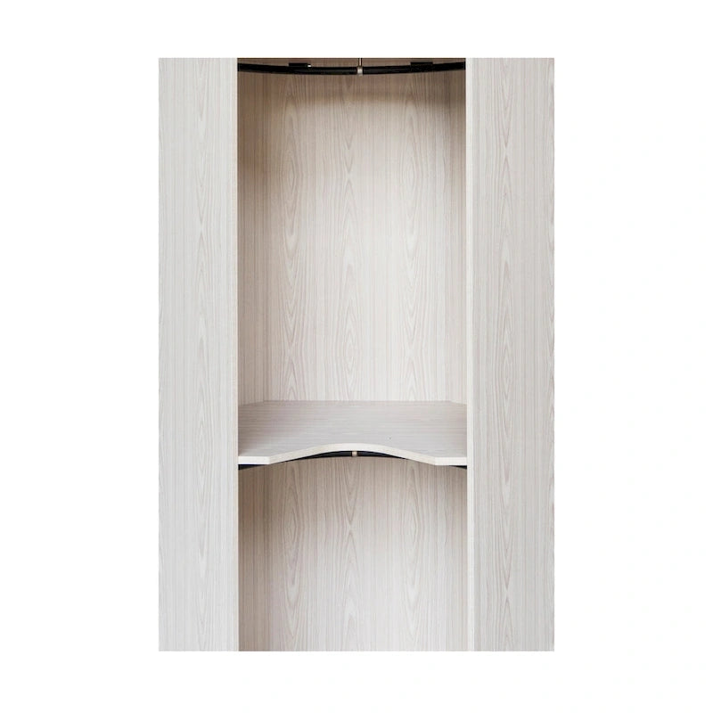Armoire d'angle Polygon à 2 portes