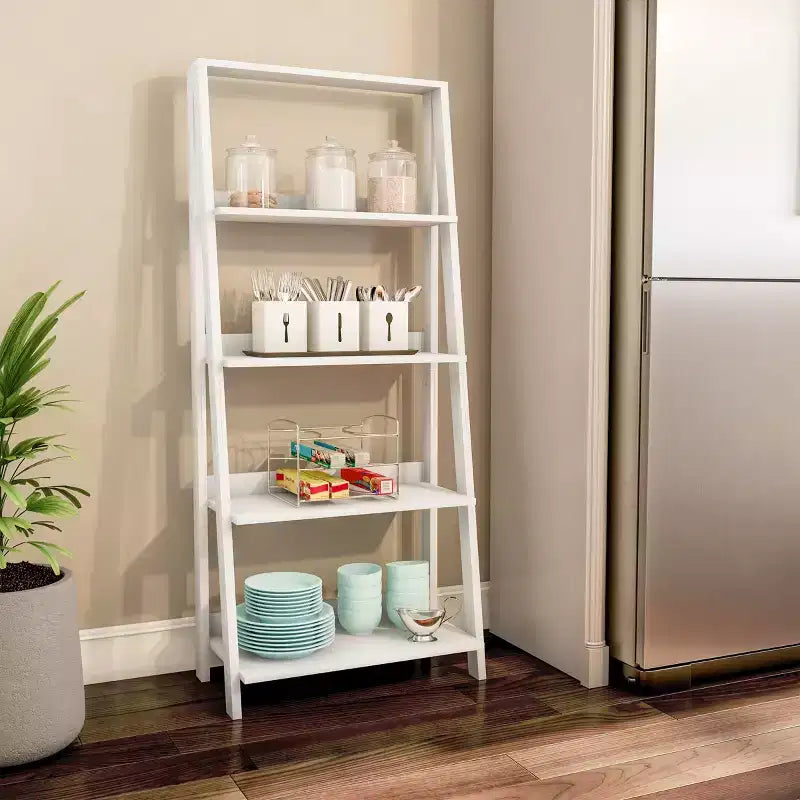 Étagère bibliothèque à 4 niveaux Lavish Home - Étagère autoportante