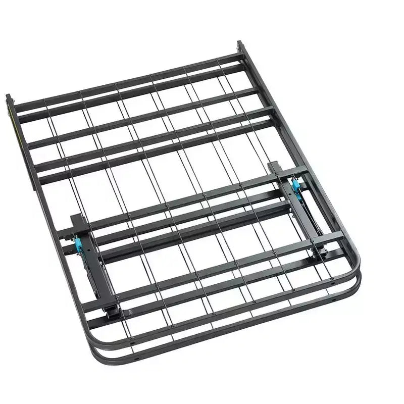 Cadre de lit en acier Nestl, lit pliant de 14 pouces de hauteur