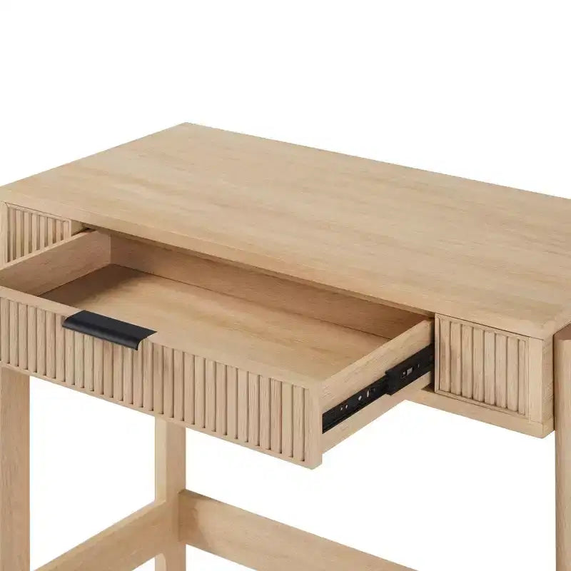Bureau à plateau élévateur cannelé Saracina Home
