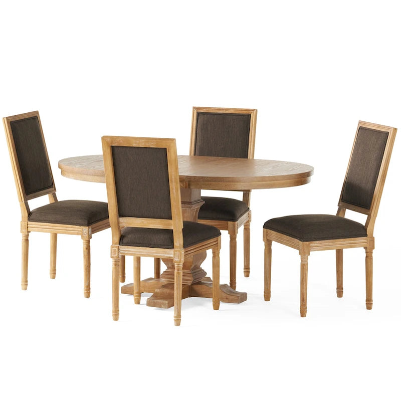 Ensemble de salle à manger en bois Regina par Christopher Knight Home
