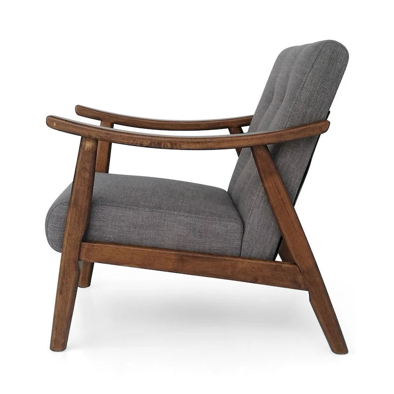 Fauteuil d'appoint moderne du milieu du siècle Chabani de Christopher Knight Home