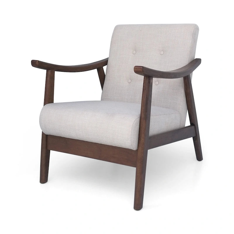Fauteuil d'appoint moderne du milieu du siècle Chabani de Christopher Knight Home