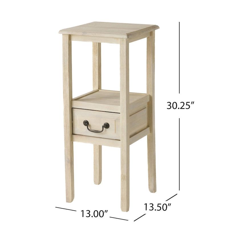 Table d'appoint en bois d'acacia Rivera par Christopher Knight Home