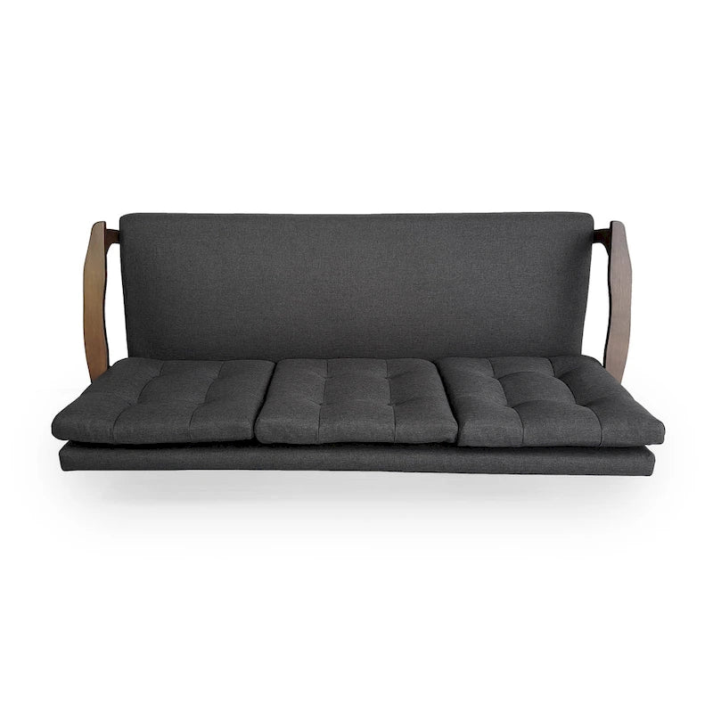 Ensemble de canapé 2 pièces en tissu Aries Mid-century par Christopher Knight Home