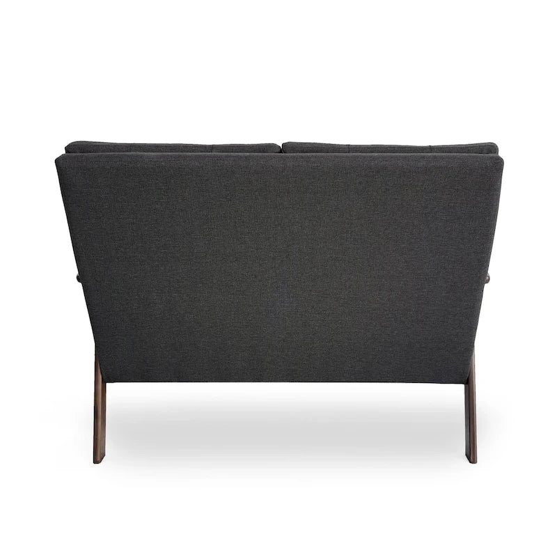 Ensemble de canapé 2 pièces en tissu Aries Mid-century par Christopher Knight Home