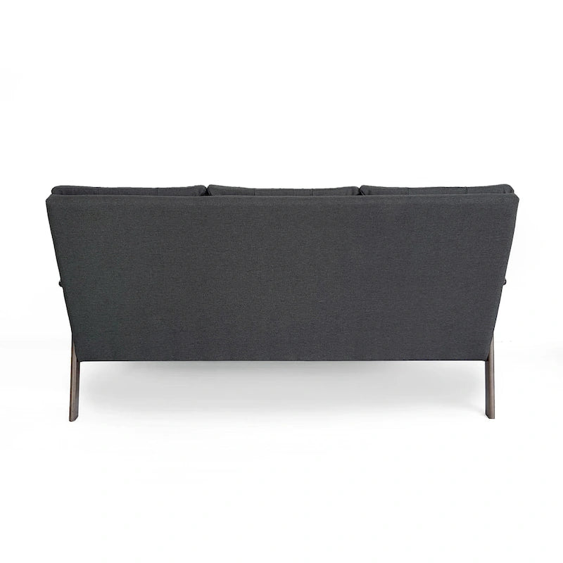 Ensemble de canapé 2 pièces en tissu Aries Mid-century par Christopher Knight Home