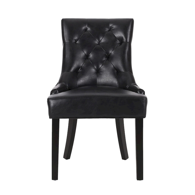 Chaises de salle à manger capitonnées Cheney (lot de 6) de Christopher Knight Home
