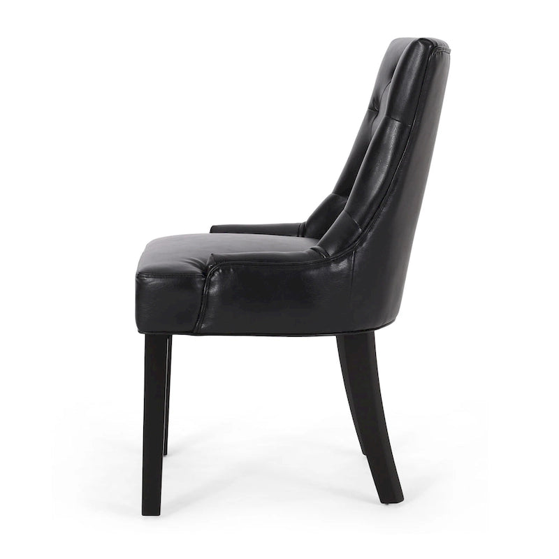 Chaises de salle à manger capitonnées Cheney (lot de 6) de Christopher Knight Home