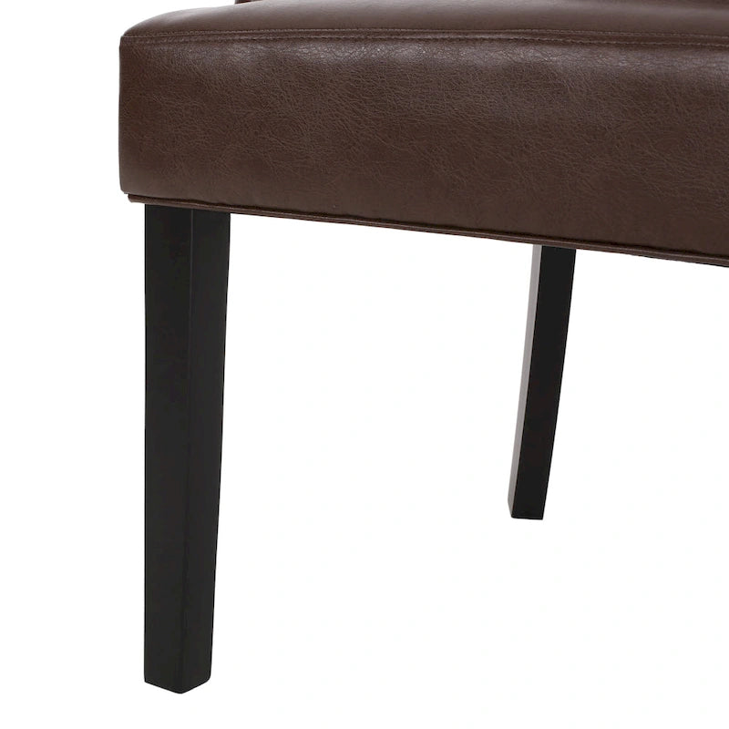 Chaises de salle à manger capitonnées Cheney (lot de 6) de Christopher Knight Home