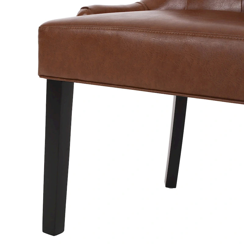 Chaises de salle à manger capitonnées Cheney (lot de 6) de Christopher Knight Home