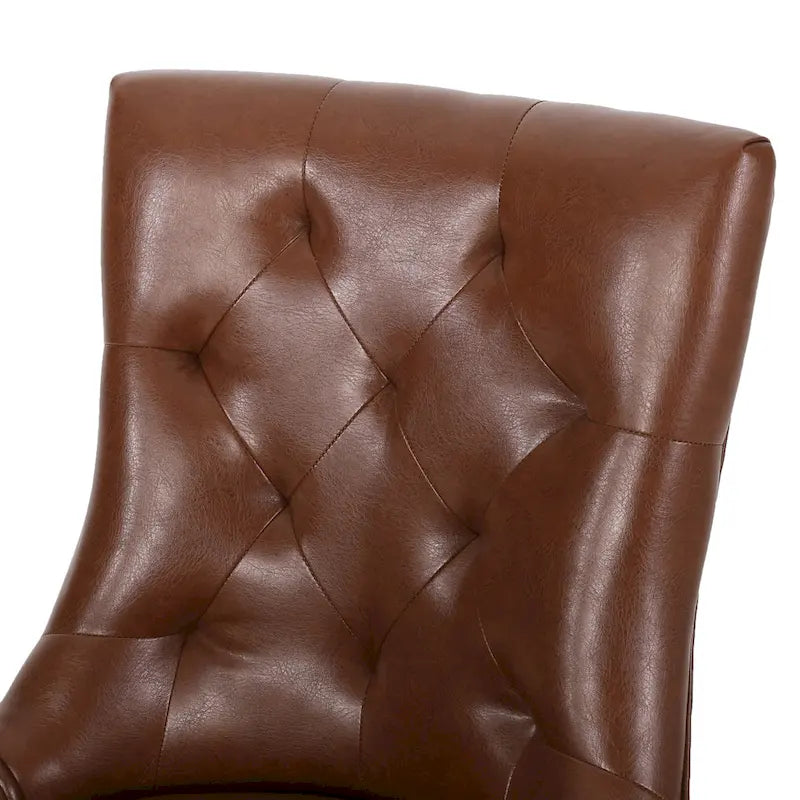 Chaises de salle à manger capitonnées Cheney (lot de 6) de Christopher Knight Home