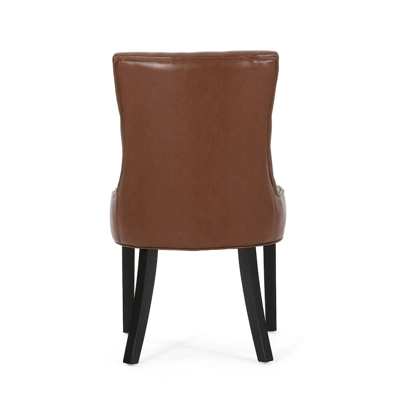 Chaises de salle à manger capitonnées Cheney (lot de 6) de Christopher Knight Home