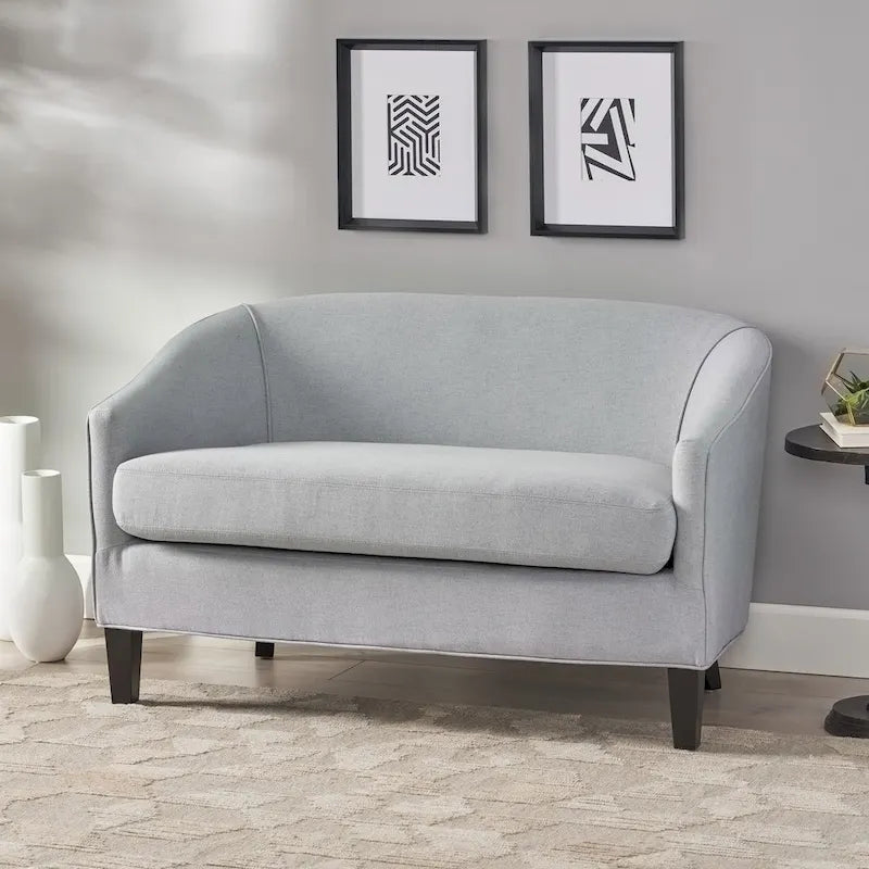 Causeuse en tissu Justine de Christopher Knight Home