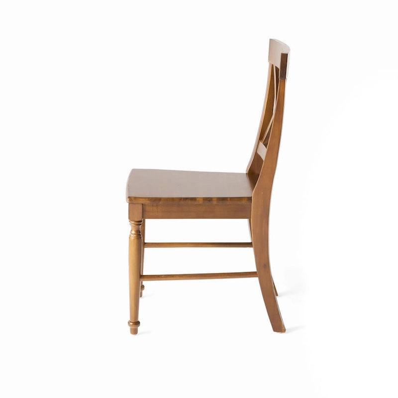 Chaise de salle à manger Rovie en bois d'acacia (lot de 2) par Christopher Knight Home
